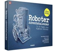 FRANZIS 67161 - Calendario de Adviento de robot - en 24 días para su propio robot móvil, sin soldadura, para niños a partir de 10 años