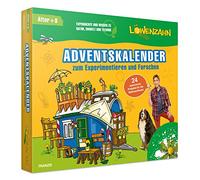 FRANZIS 67165 - Calendario de Adviento de diente de león para experimentar e investigar, 24 emocionantes proyectos para la temporada navideña, para niños a partir de 8 años: experimentos y