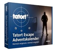 FRANZIS 67227 - Calendario de Adviento Escape de la escena del crimen: Nunca olvides, nunca perdones, Escape Room con 24 emocionantes rompecabezas para la época de Adviento