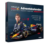 FRANZIS 67245 - Calendario de Adviento de Oracle Red Bull Racing 2025 - Maqueta a escala 1:43, incluye módulo de sonido y libro de 52 páginas