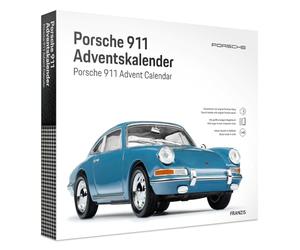 FRANZIS 67664 - Calendario de Adviento Porsche 911 (escala 1:43, incluye módulo de sonido y libro de 52 páginas)
