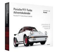 FRANZIS Calendario de Adviento Porsche 911 Turbo 67322 a escala 1:24, incluye base de sonido y libro de 52 páginas
