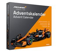 FRANZIS McLaren Racing 67391 - Calendario de Adviento 2025 (escala 1:43, incluye módulo de sonido y libro de 52 páginas)
