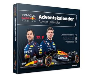 FRANZIS Oracle Red Bull Racing 67235 - Calendario de Adviento (escala 1:43, incluye módulo de sonido y libro de 52 páginas)