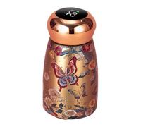 Frasco de vacío - Termo portátil de 500 ml con núcleo inoxidable y perfil delgado antiderrames | Campus Oficina Gimnasio Senderismo Estilo de vida activo Viajes Viaje Mochila Deporte Durable Ligero