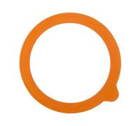 Frasco redondo Kilner de vidrio con horquilla, transparente, para 0,35 l, For 3 Litre Jars, naranja, 1