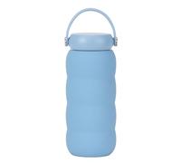 Frascos de vacío de acero inoxidable de 600 ml Tecnología de retención de frío y calor para correr y hacer picnics Botella de agua de acero inoxidable