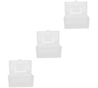 FRCOLOR 3 Piezas Caja De Lavandería Mini Tapa Contenedores Emergencia Puerta Hundir Papelera Esponja Organizador Congelador Divisores Refrigerador Cajas Colgante Rosario Páginas