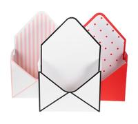 FRCOLOR 3 Piezas Cajas de Sobres Plegables para Flores Caja para Uso para Eventos de Fiesta