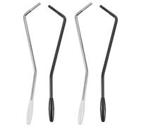 FRCOLOR 4piezas Accesorios para Guitarra Eléctrica Barra de Trémolo de Repuesto de Metal para Sistema de Trémolo Uso Escenario de Música