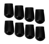 FRCOLOR 8piezas Accesorios para Violonchelo Almohadillas de Goma Redonda Tope de Goma para Clavija de Extremo Base Antideslizante para Practicar Suelo