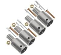 FRCOLOR Adaptador de Extensión Fácil de Instalar para Mango de Escoba con Cabeza Roscada Metálica Kit de Reparación Resistente y para Uso Doméstico