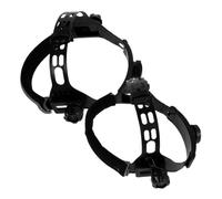 FRCOLOR Casco de protección para soldar ABS con ajuste de tamaño y diadema giratoria 360°, cabezal para casco de soldadura, uso en soldadura eléctrica, accesorios para soldador, pack de 2