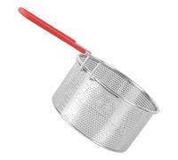 FRCOLOR Cesta Vegetal de Acero Carbón Inoxidable Plata para Exterior | Distribución Uniforme del Calor, Encendido Rápido del Carbón, Uso Versátil y Limpieza Sencilla