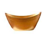 FRCOLOR Cubo Suerte Yuanbao Caja para Envolver Regalos Contenedor de Frutas Adorno de Año Forma de Lingote Decoración del Hogar para Año