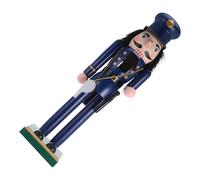 FRCOLOR Figura de Soldado de Madera para Navidad, Adorno Navideño de Escritorio Resistente y Decorativo para Colocar en Gabinetes