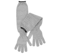 FRCOLOR Guantes Anticorte de Seguridad Nivel 5 con Mangas Largas Hppe | Protección Transpirable para Antebrazo, Abrasión y Manejo Seguro de Vidrio, Madera en Construcción y Jardinería