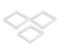 FRCOLOR Protector de Caja de Enchufe Tipo 86 y Resistente a Salpicaduras de Abs, 3 Piezas para Baños y Salas de Estar