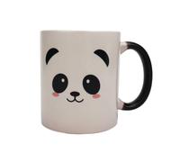 FRCOLOR Taza de Cerámica Diseño Ergonómico y Cómodo para Beber Panda Que Cambia de Color Capacidad de 350ml Adecuado para Casa y Cafetería