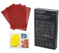 FREE ZONE - Juego de organizador de herramientas grande de 68 piezas, color rojo, caja de herramientas y almacenamiento, organizador de cajones para caja de herramientas, carrito de herramientas