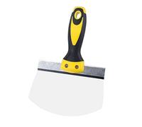 Freerirton - Pintura de pared de acero inoxidable, pala de yeso, cuchillo de masilla, hoja de raspador, cargador de pintura, espátula de llenado de herramientas de construcción