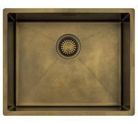 Fregadero 50x40 cm PVD bronce bajo encimera Pure.Sink
