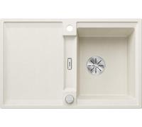 Fregadero ADIRA 45 S, material SILGRANIT en color blanco suave, dimensiones 78x50 cm, un seno, reversible