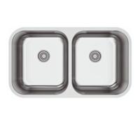 Cata Fregadero bajo encimera CB-2 02625008 – 2 cubetas, acero inoxidable, para mueble 90 cm