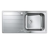GROHE Fregadero de acero K500 100 x 50 cm 31563SD1
