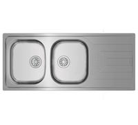 Teka Fregadero de acero Universe 115170001 116x50 cm