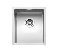 Fregadero Cuba sola Barazza Rectangular 34 cm Quadra 1X3440S Acero