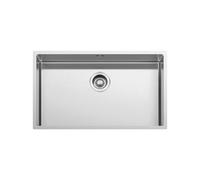 Fregadero Cuba sola Barazza Rectangular 70 cm Quadra 1QR706 Acero