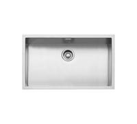 Fregadero Cuba sola Barazza Rectangular 70 cm Quadra 1X7040I Acero