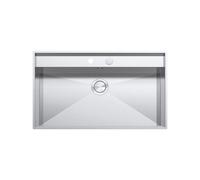 Fregadero Cuba sola Barazza Rectangular 86 cm Lab 1LLB916 Acero