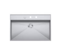 Fregadero Cuba sola Barazza Rectangular 90 cm Flexi 1LFX91 Acero