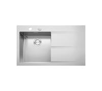 Fregadero Cuba sola Barazza Rectangular 90 cm Mood 1LMDR91D Acero