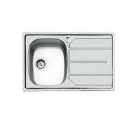 Fregadero Cuba sola Foster Rectangular 80 cm S1000 1179 062 Acero