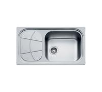 Fregadero Cuba sola Foster Rectangular 86 cm Big Bowl 1561 201 Acero