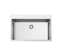 Fregadero Cuba sola Smeg Rectangular 70 cm Universal Mira VR12S70RS Acero Inoxidable