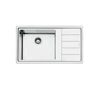 Fregadero Cuba sola Smeg Rectangular 86 cm Universal Mira LFTG861D Acero