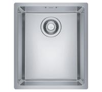 Fregadero de acero inoxidable empotrado Franke Maris, modelo MRX 210-34, con mando giratorio de acero inoxidable, a partir de 40 cm. Código: 127.0537.590. Incluye 5 años de garantía