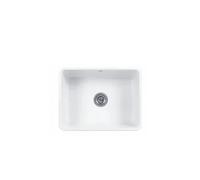 Fregadero de Cocina 1 Seno Blanco Farmhouse XS Unisan con Rebosadero - Con sifón