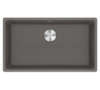 Fregadero de encimera Franke Maris, lavabo de Fragranit MRG 110-72 en color gris piedra, con control manual, a partir de 80 cm. Código: 125.0683.186. Incluye 5 años de garantía