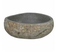 Fregadero De Piedra Río Gris Claro 45 X 35 X 15 Cm Vidaxl