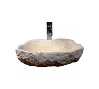 Fregadero del Baño Lavabo sobre encimera de piedra, lavabo al aire libre creativo moderno, baño, hogar, balcón