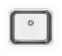 Fregadero Edesa FUJIBE50X401CA Inox 1 cubeta Sin orificio - Fregaderos