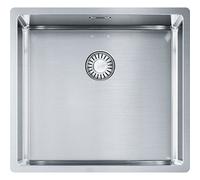 Fregadero empotrable Franke Maris, acero inoxidable, modelo BXX 110-45, con pulsador, acero inoxidable, a partir de 55 cm. Código: 122.0375.260. Incluye 5 años de garantía