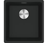 Fregadero empotrable Franke Maris con lavabo de Fragranit, modelo MRG 110-37, color mate, con sistema de apertura por pulsador, a partir de 45 cm. Referencia: 125.0683.060. Incluye 5 años de garantía
