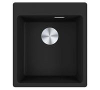 Fregadero empotrable Franke Maris, lavabo de Fragranit, modelo MRG 610-39 A, color mate, con pulsador, acero inoxidable, a partir de 45 cm. Referencia: 114.0658.417. Incluye 5 años de garantía