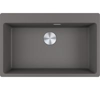 Fregadero empotrable Franke Maris, lavabo de Fragranit modelo MRG 610-73 A, color gris piedra, con pulsador, acero inoxidable, a partir de 80 cm. Referencia: 114.0708.224. Incluye 5 años de garantía